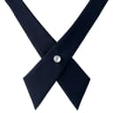 Marineblaue Crossover Krawatte Marineblaue Crossover Krawatte