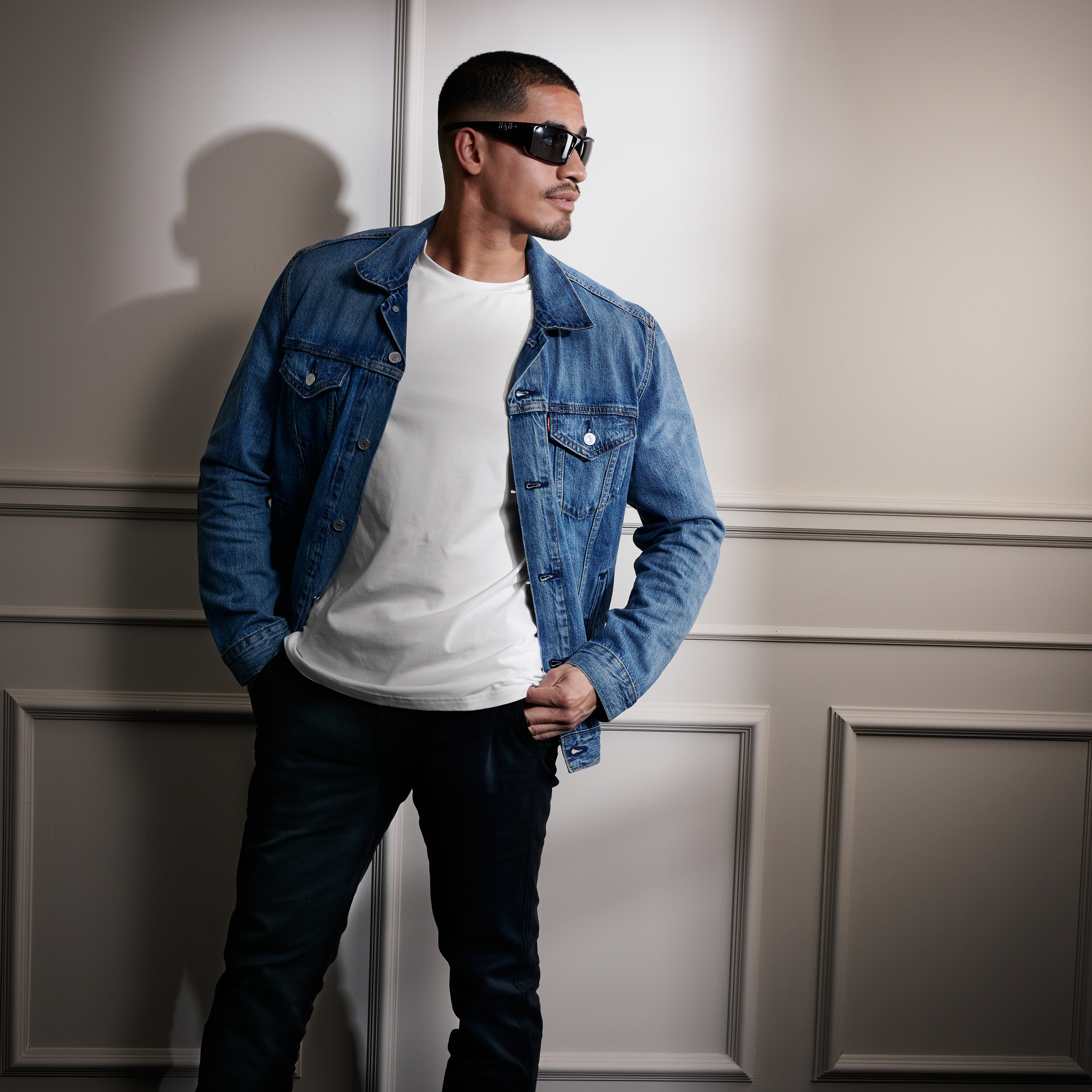 Mick Verge Mick X Polarisierte Sonnenbrille Schwarz & Grau - Kategorie 2 - 3