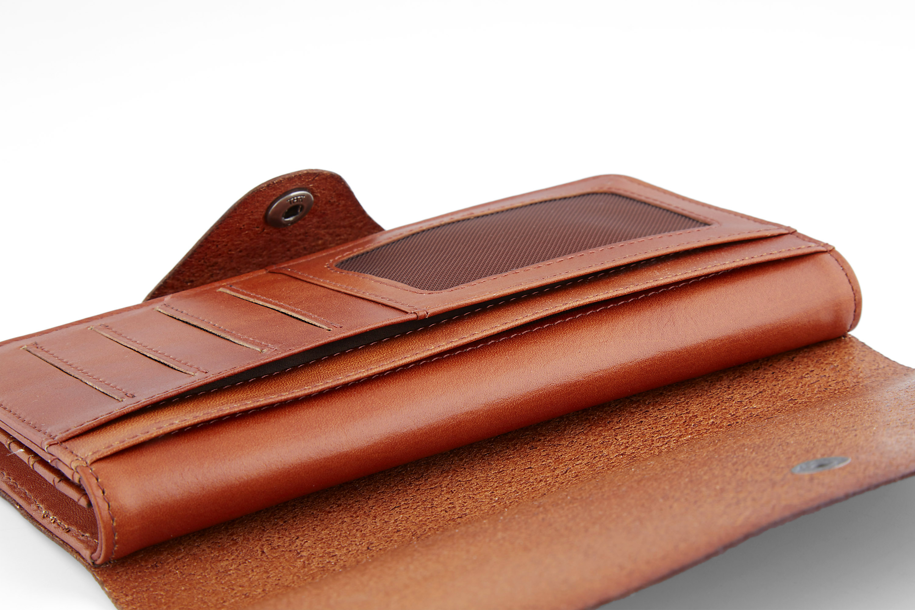 Cowboy Brown Clovis Large Leather Wallet - 8