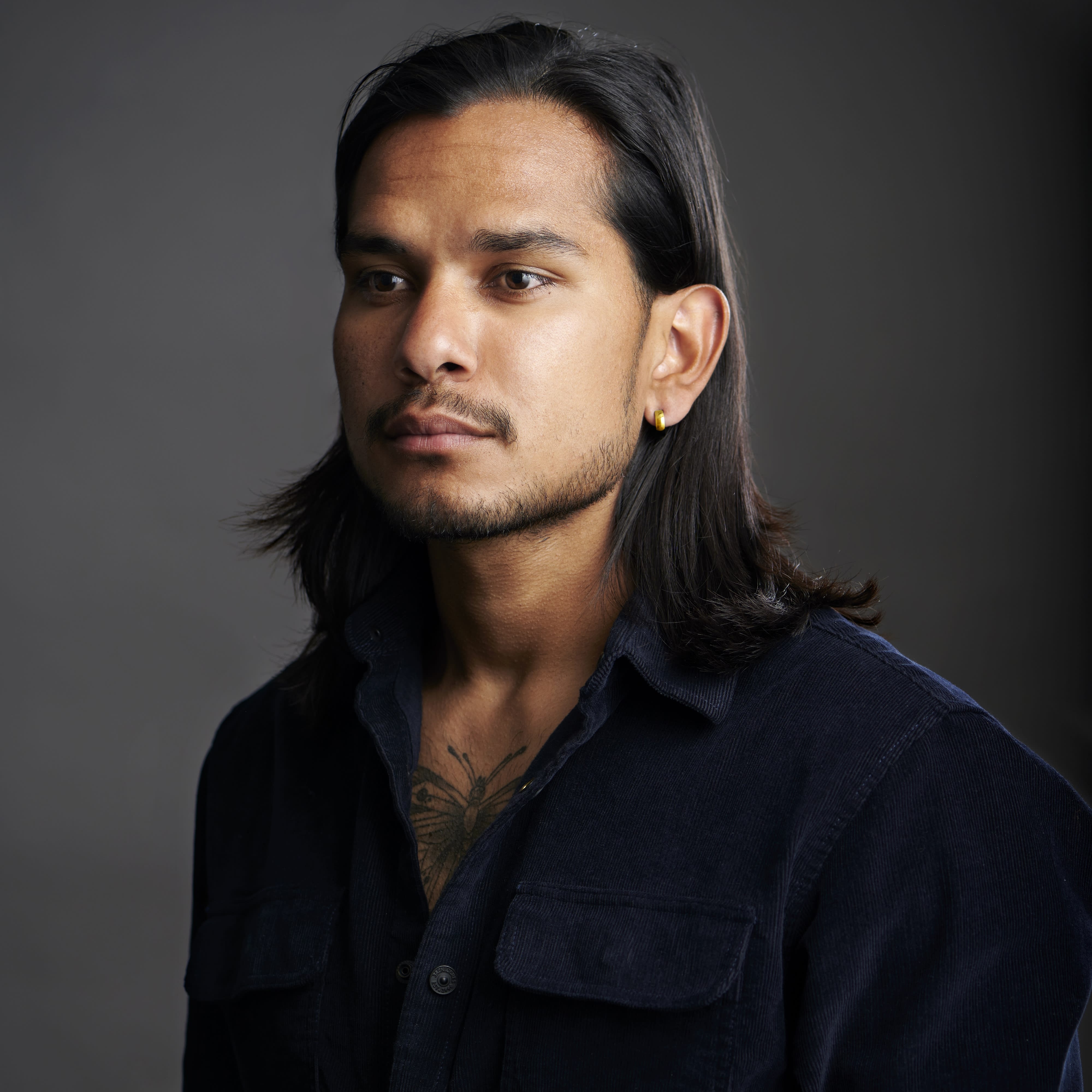 Gold-Tone Clip-on Hoop Earring - 6