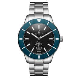 Makalu | Blue Brushed Titanium Dive Watch