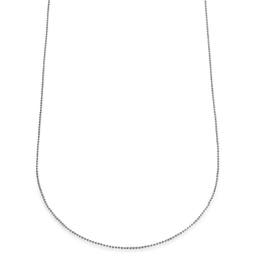 Essentials | 1.6 mm Silver-Tone Ball Chain Necklace