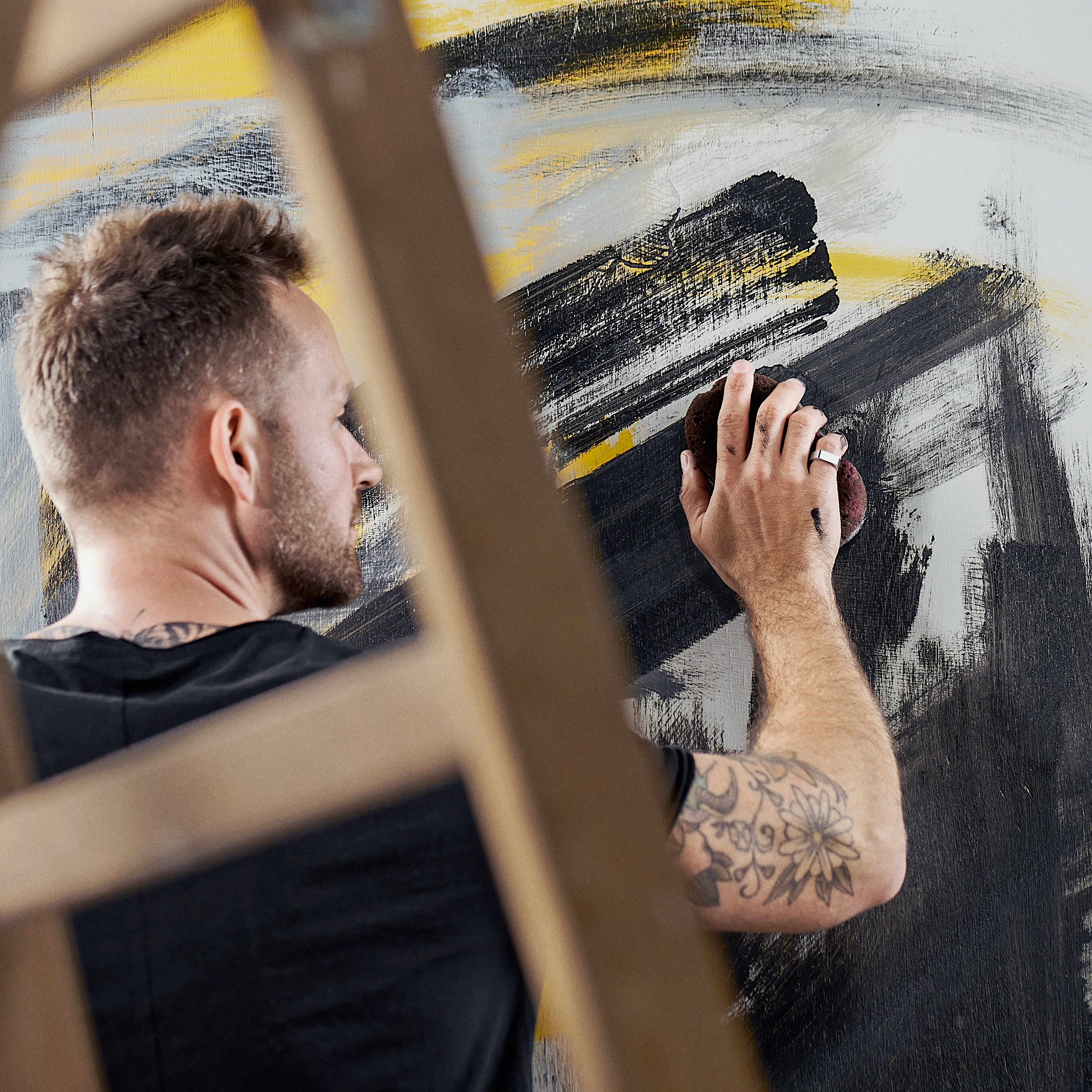 Aras | Ασημί Ατσάλινο Signet Σεβαλιέ Δαχτυλίδι για Μικρό Δάχτυλο - 5