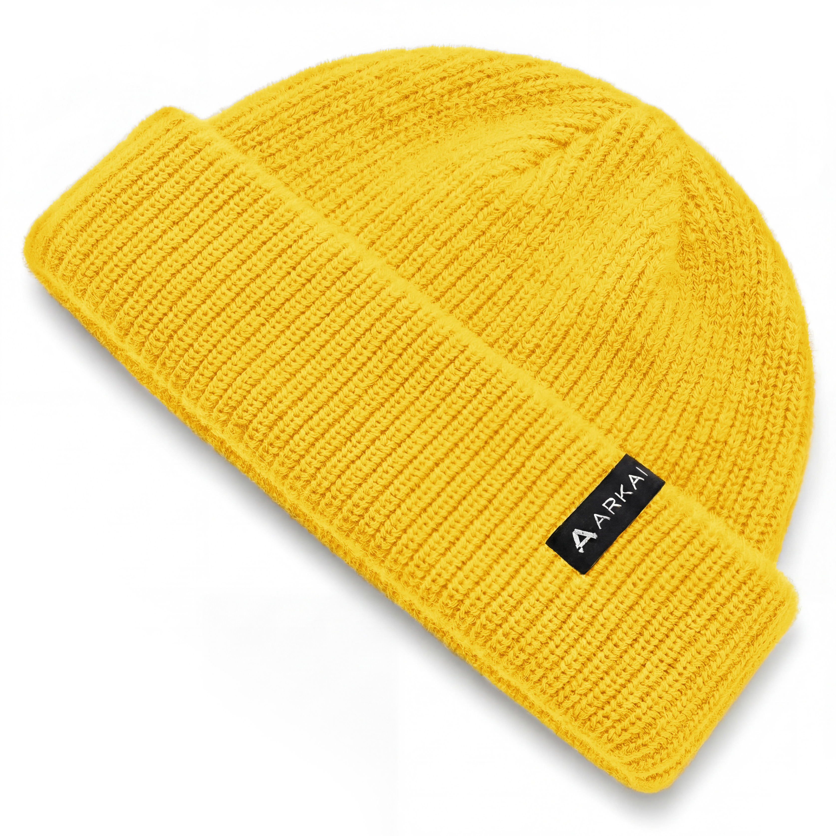Nordic | Rumeni rebrasti fisherman beanie
 - 2