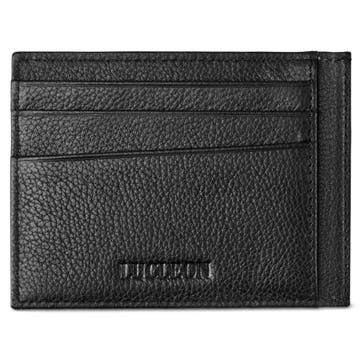 Black Full-Grain Leather Card Holder Black Full-Grain Leather Card Holder