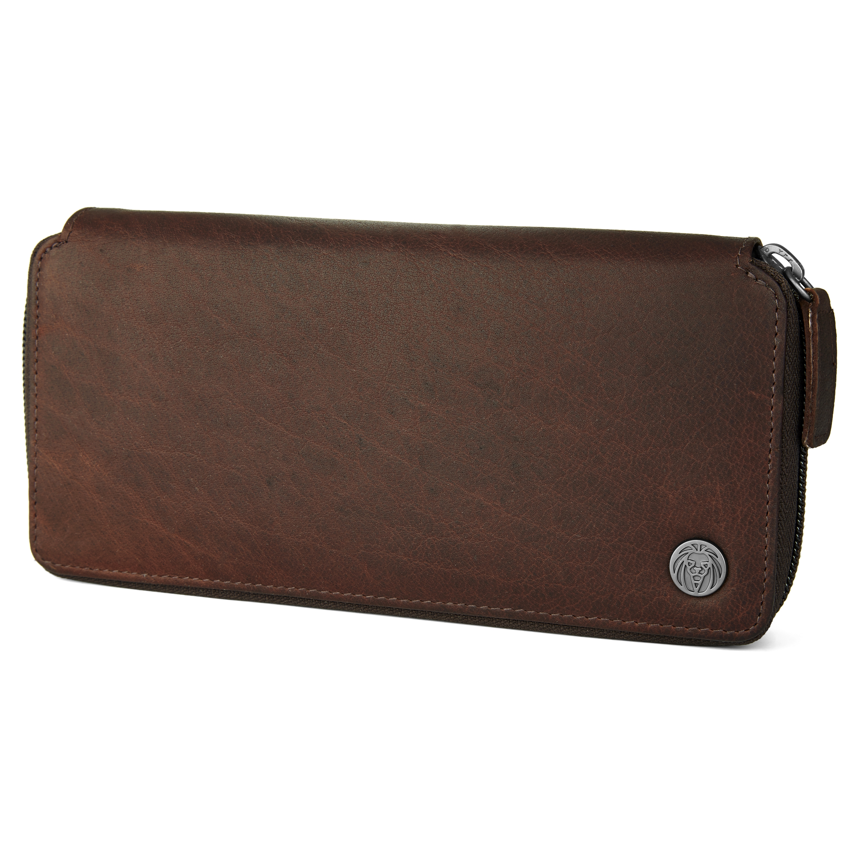 Oxford Classic Large Brown Leather Wallet - 1