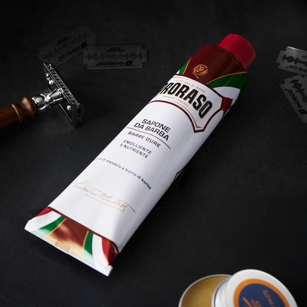 hover: 150ml Sandalwood & Shea Butter Shaving Cream hover: 150ml Sandalwood & Shea Butter Shaving Cream