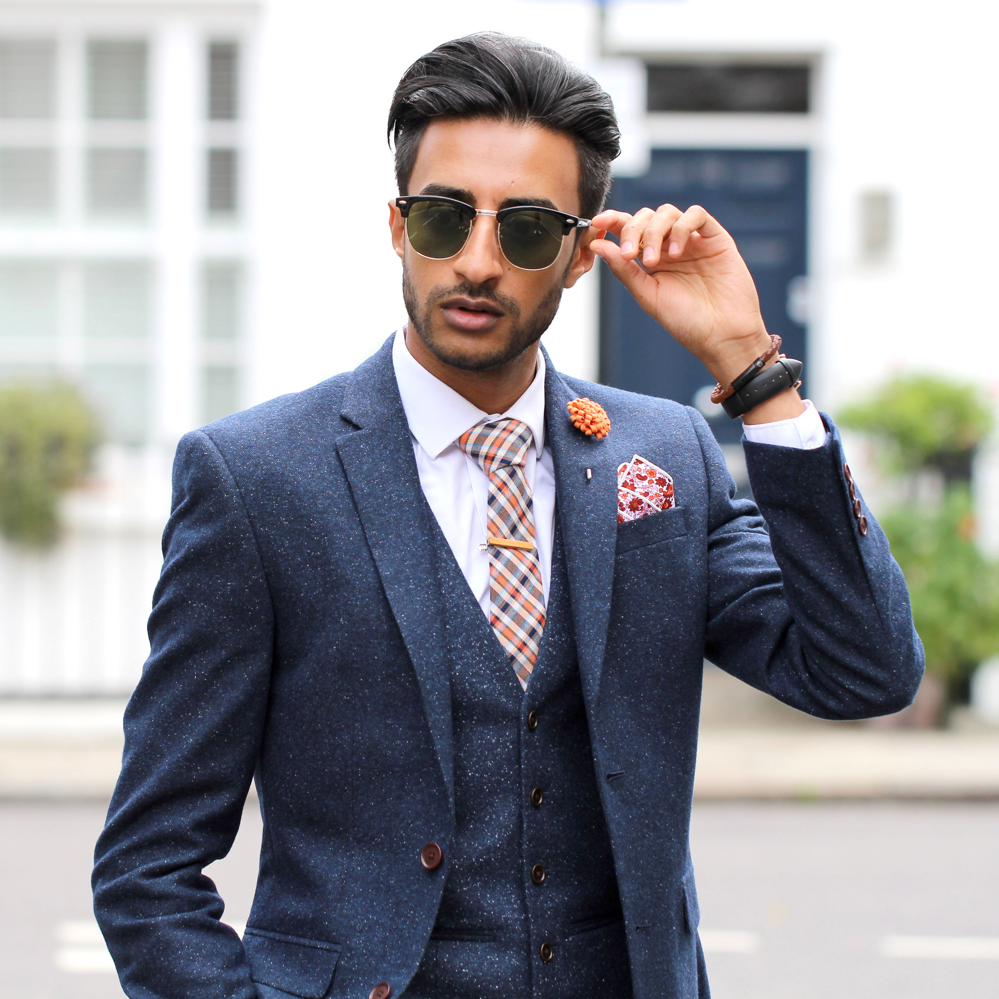 Lederarmband In Hell braun & Schwarz - 4