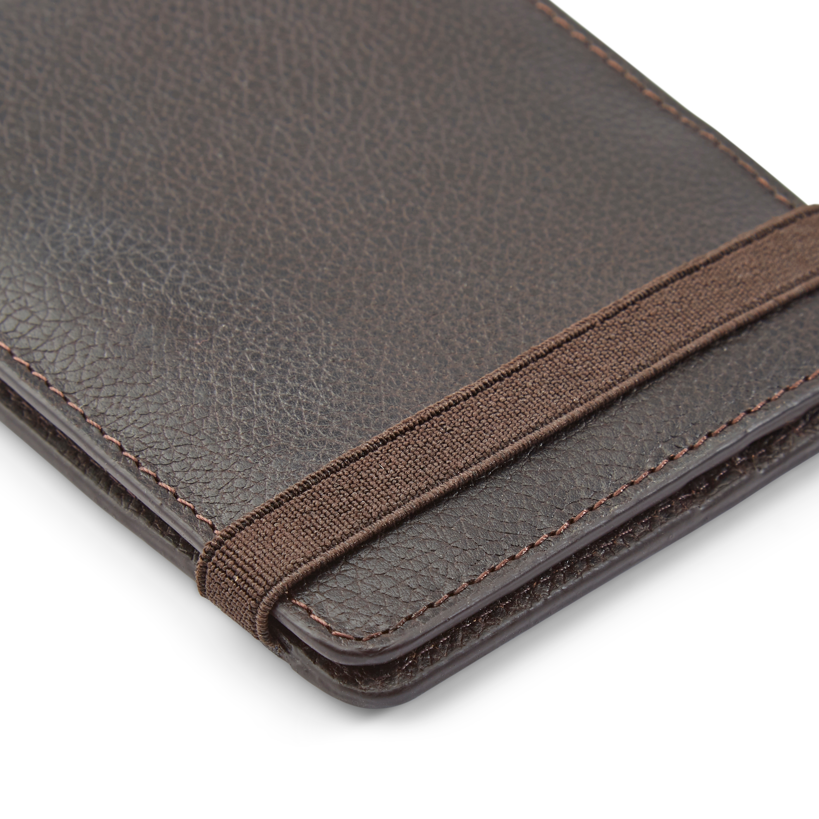 Ciemnobrązowy skórzany portfel blokujący RFID Luca - 2