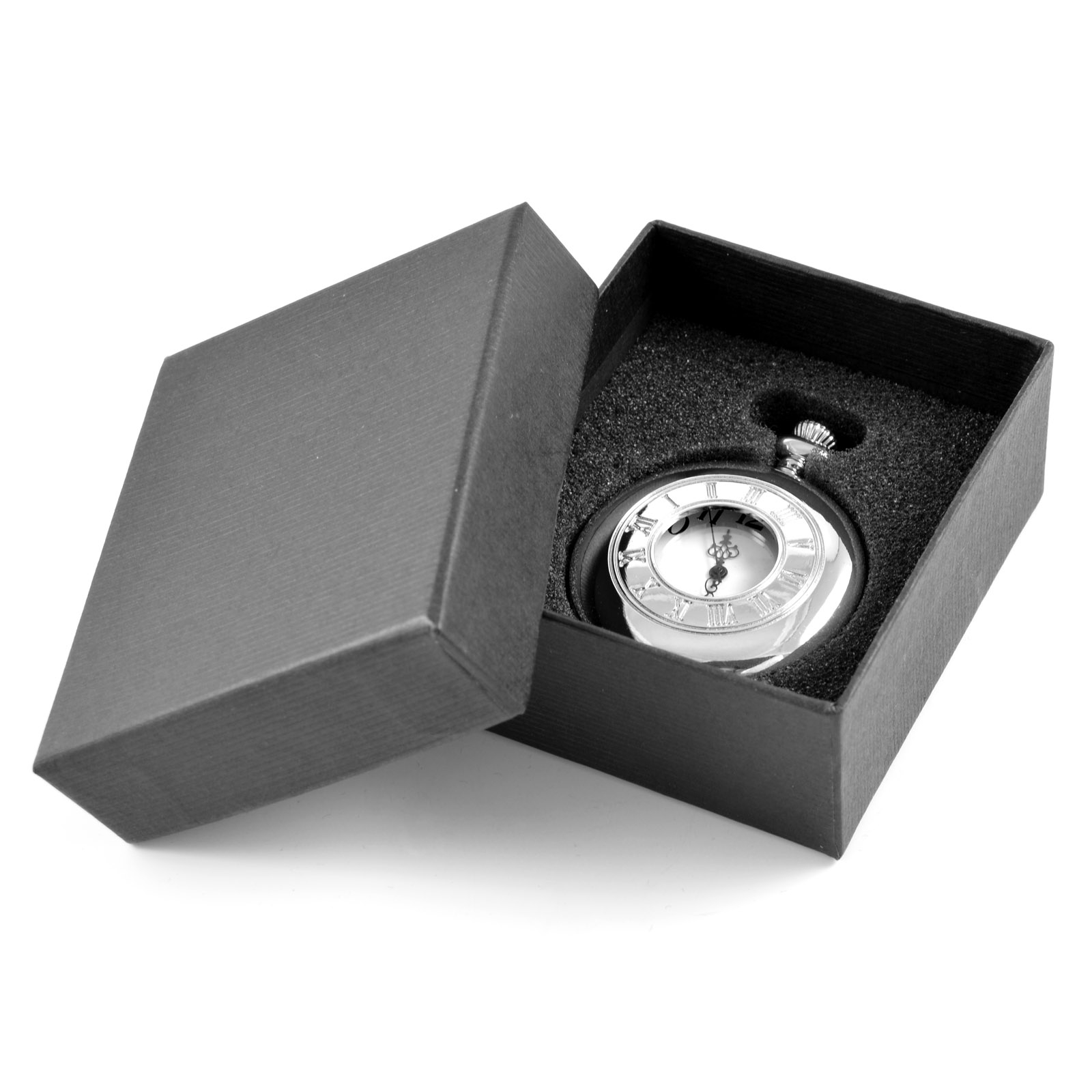 Hõbedatooni kvartsist taskukell - 6