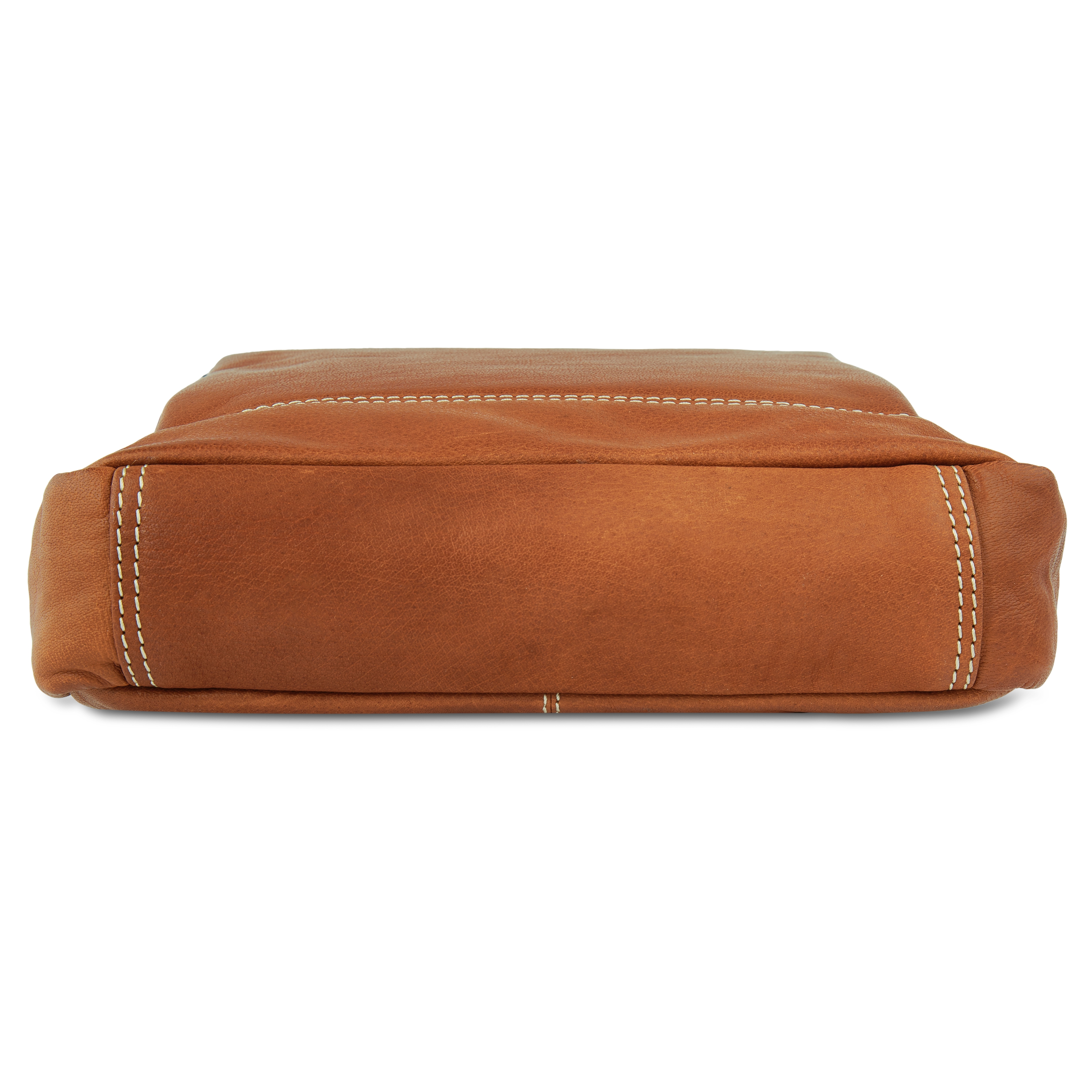 Oxford Classic Tan City Leather Bag - 4