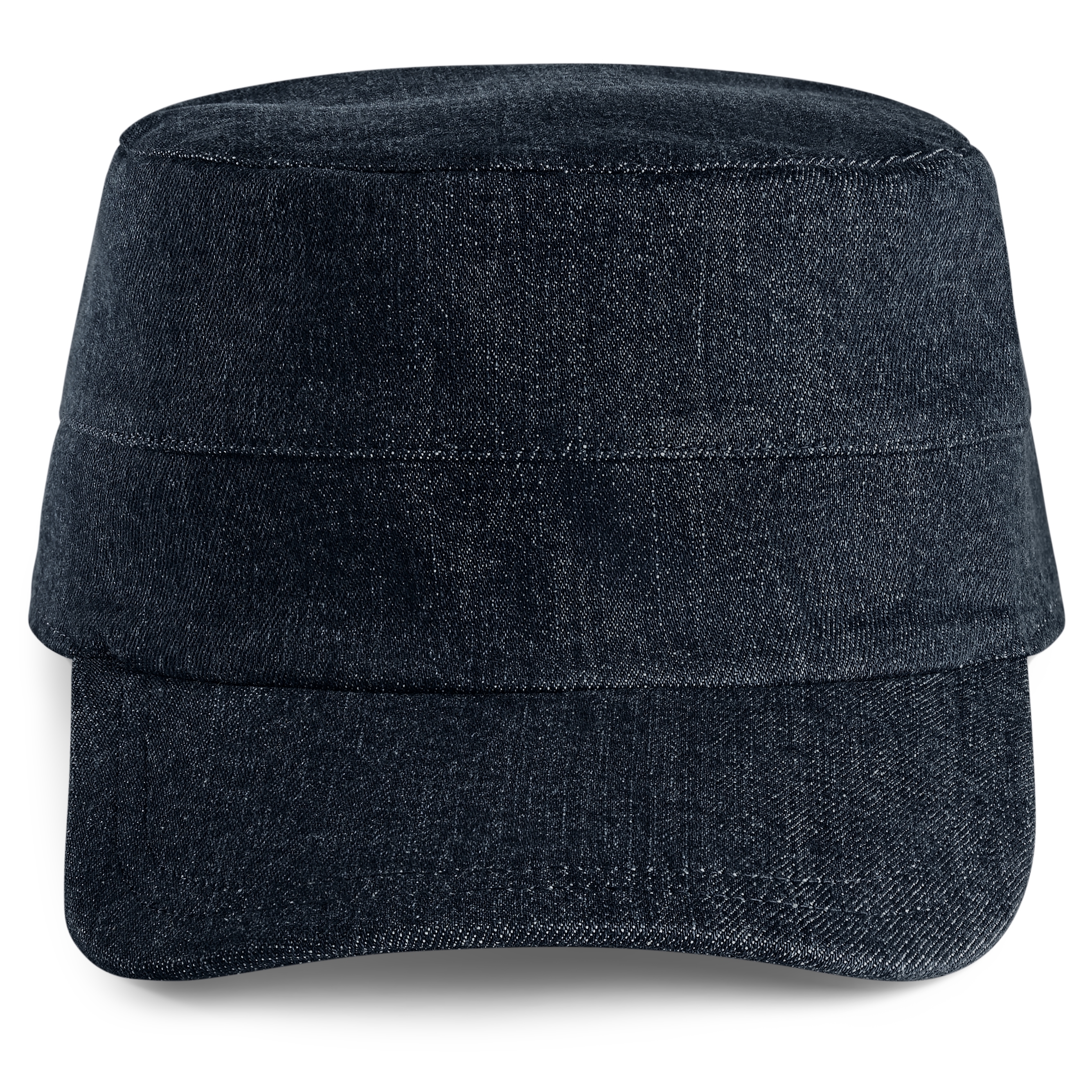 Lacuna | Royal Blue Denim Cadet Cap - 4