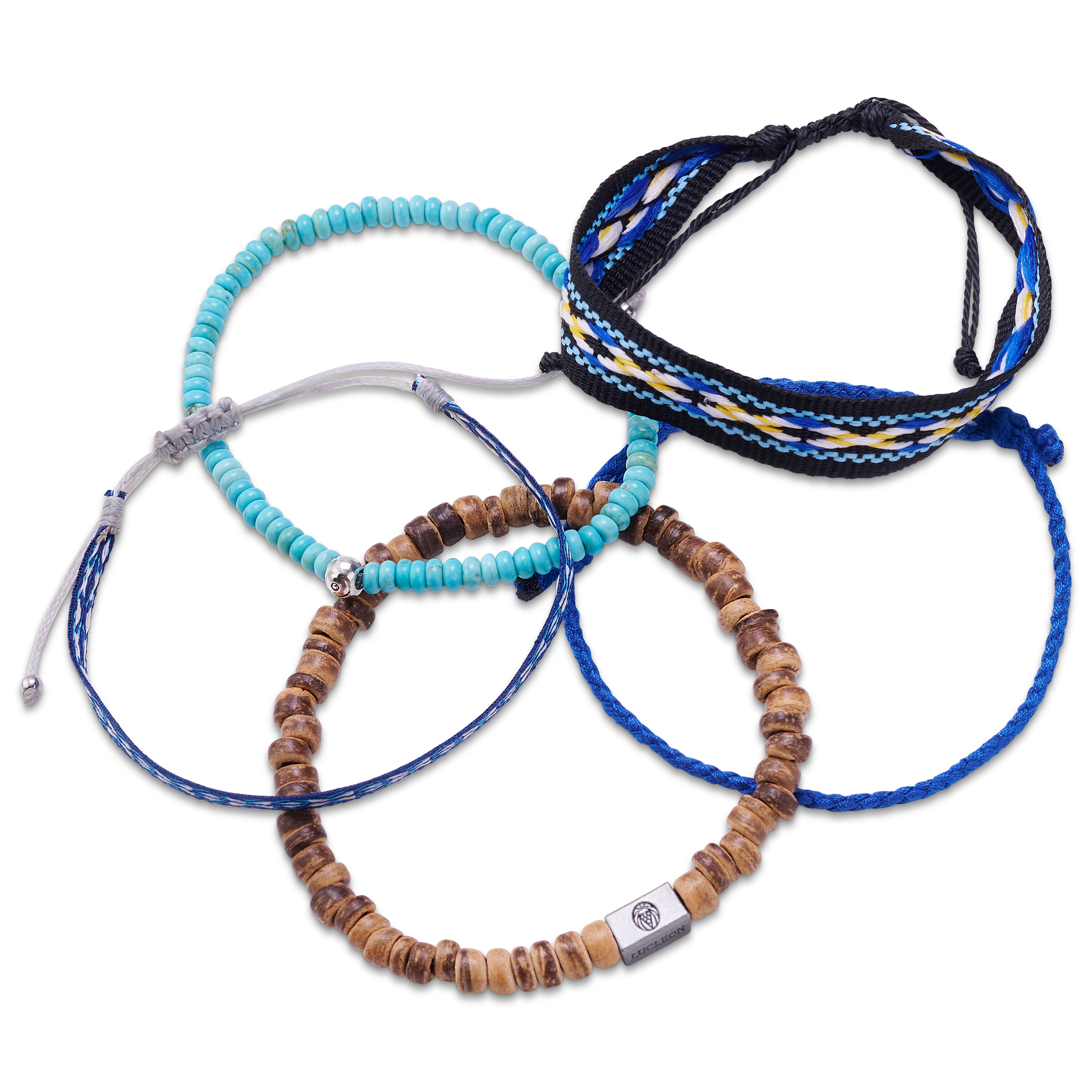 Amalfi | Ocean Mix 5-Pack Bracelet Set - 4