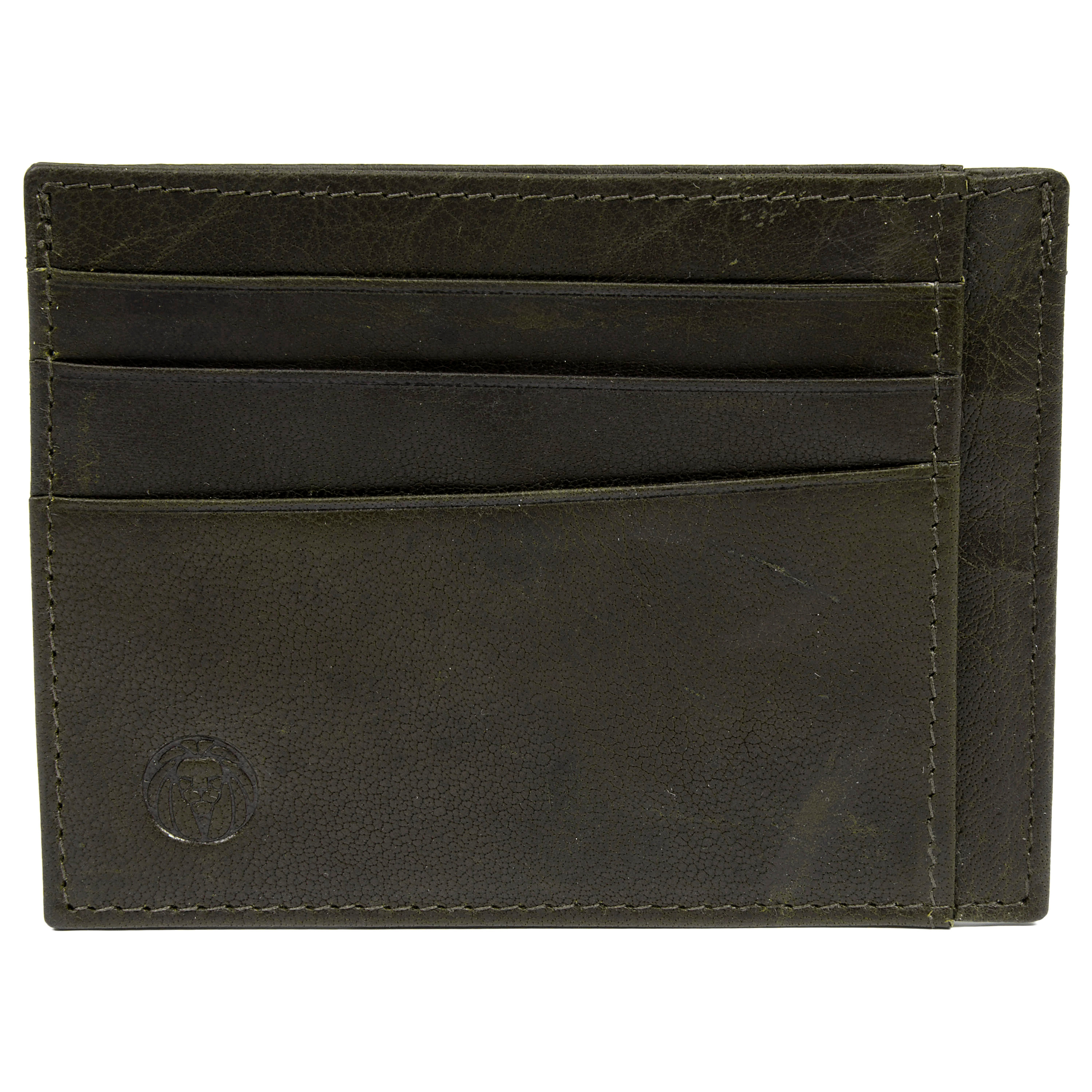 Oliivinvihreä Montreal RFID-korttikotelo - 1