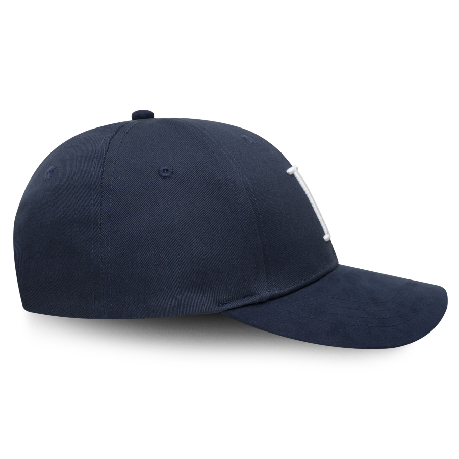 Les Deux | Cappello da baseball II in pelle scamosciata blu navy - 11