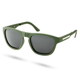 Óculos de Sol Polarizados Dobráveis Verdes Azeitona Winslow Thea