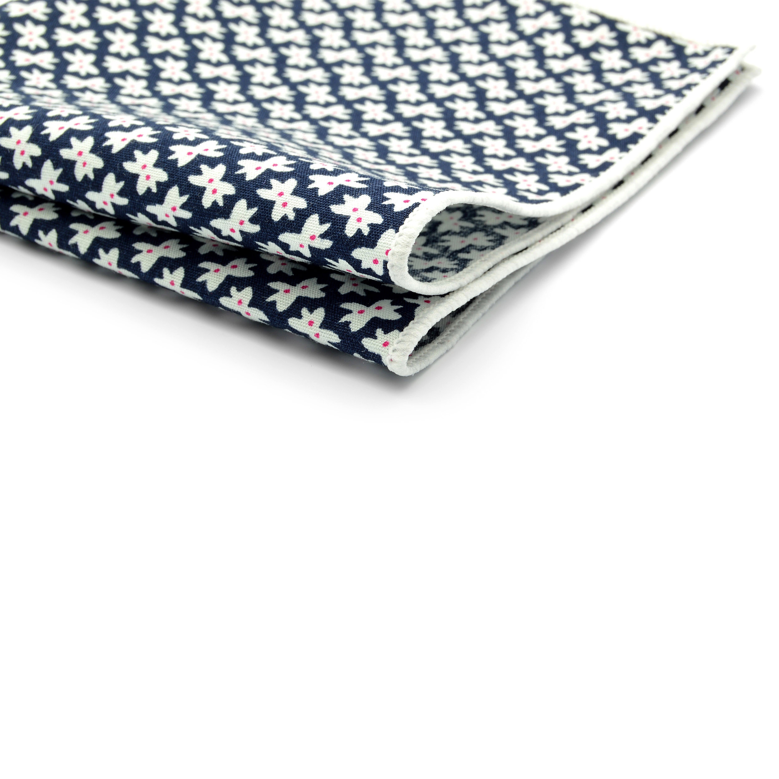 Blå Bowdesign Bomullsnäsduk - 2