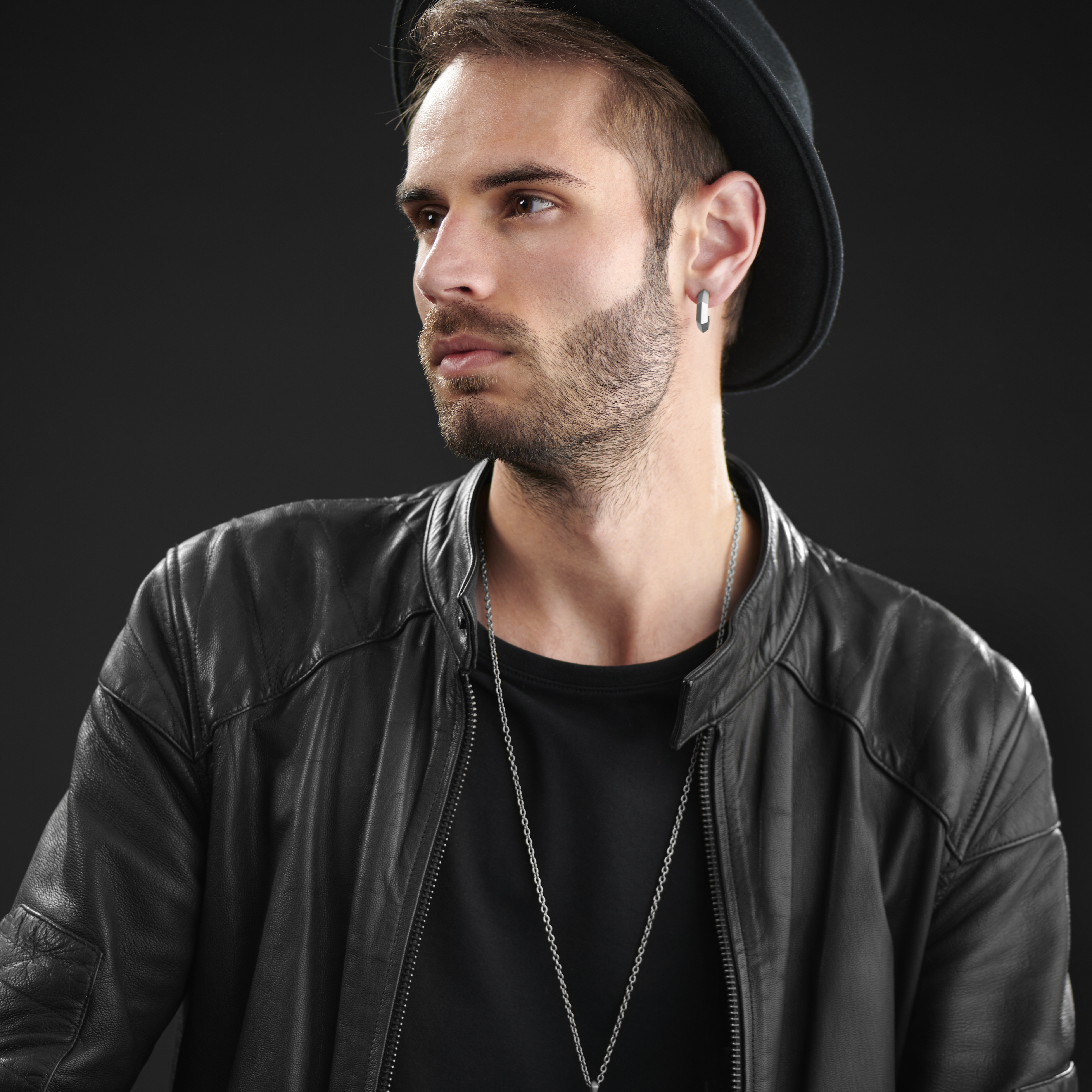 Jax Stainless Steel Hook Earring - 4