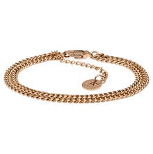 Pulseras de oro rosa para hombre