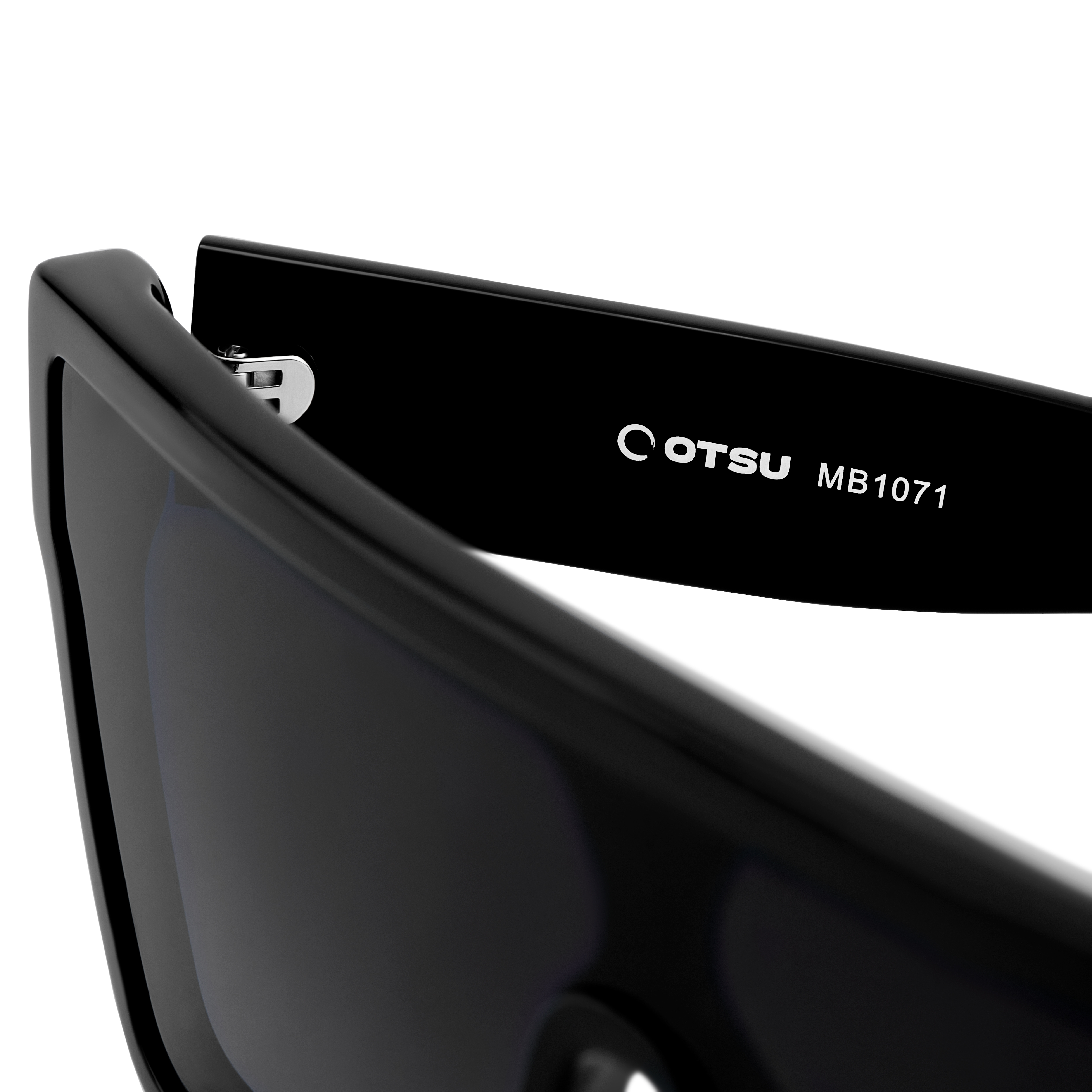 Occasus, Translucent Gray Square Polarized Sunglasses, In stock!