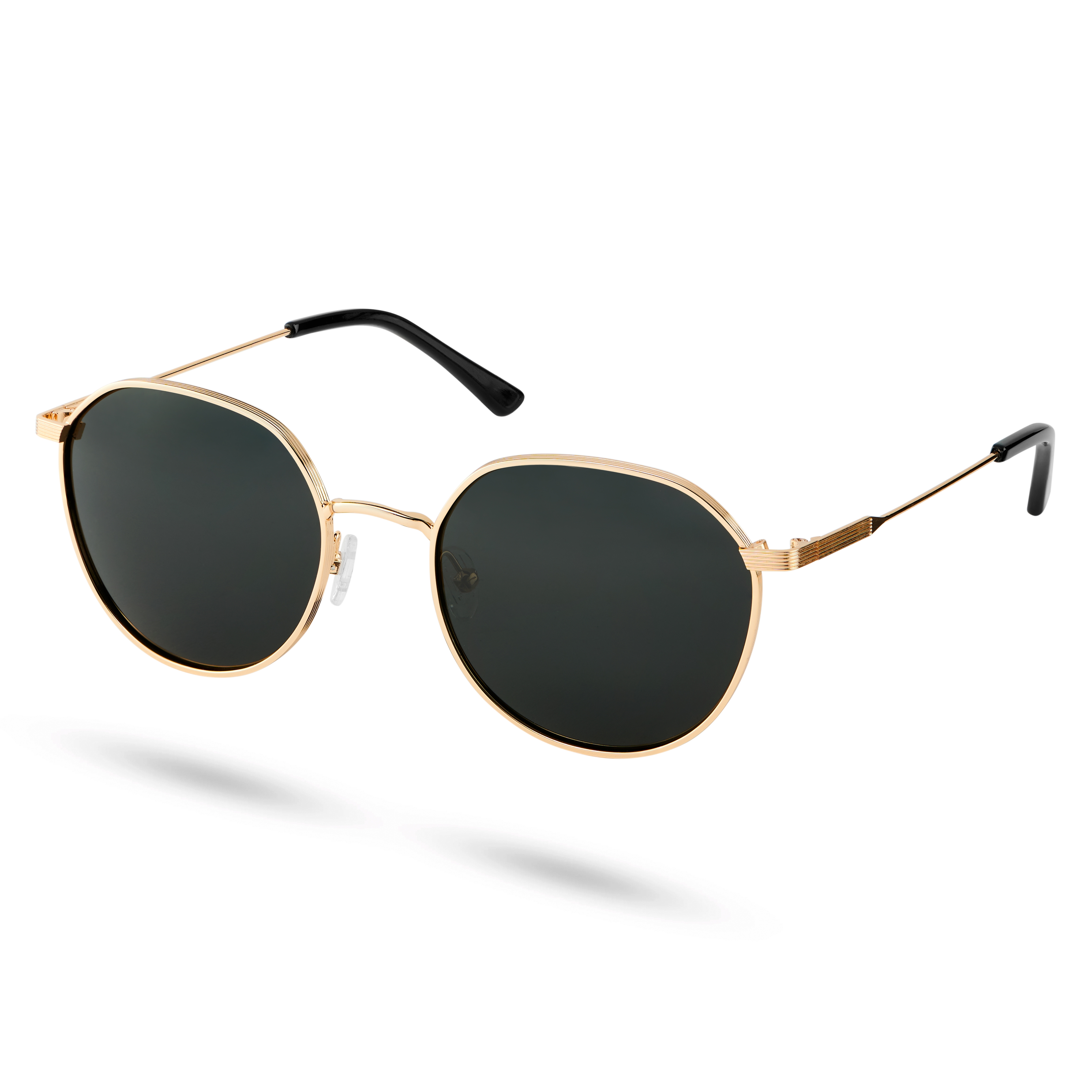 Sonnenbrille Goldfarben & Grau Willem Thea - 4