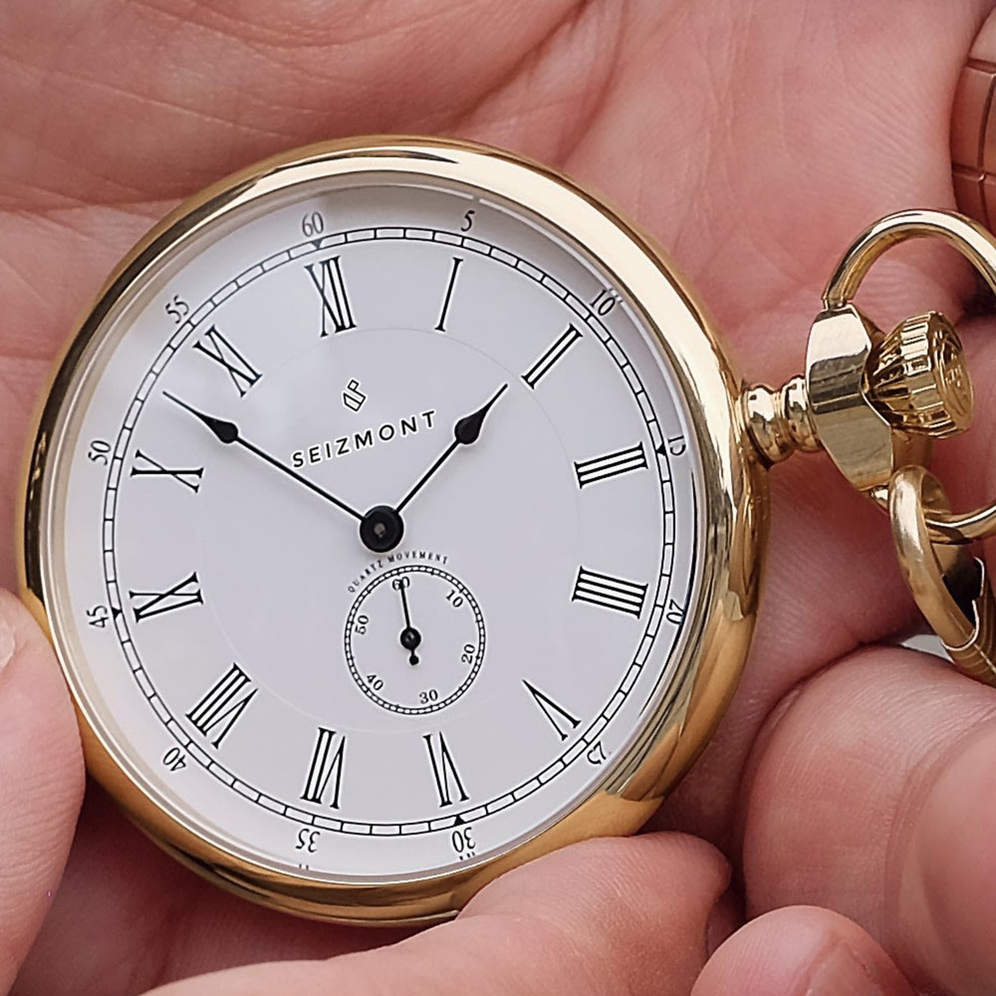 Charming Engraved Gilt Antique Waltham Pocket Watch | lupon.gov.ph