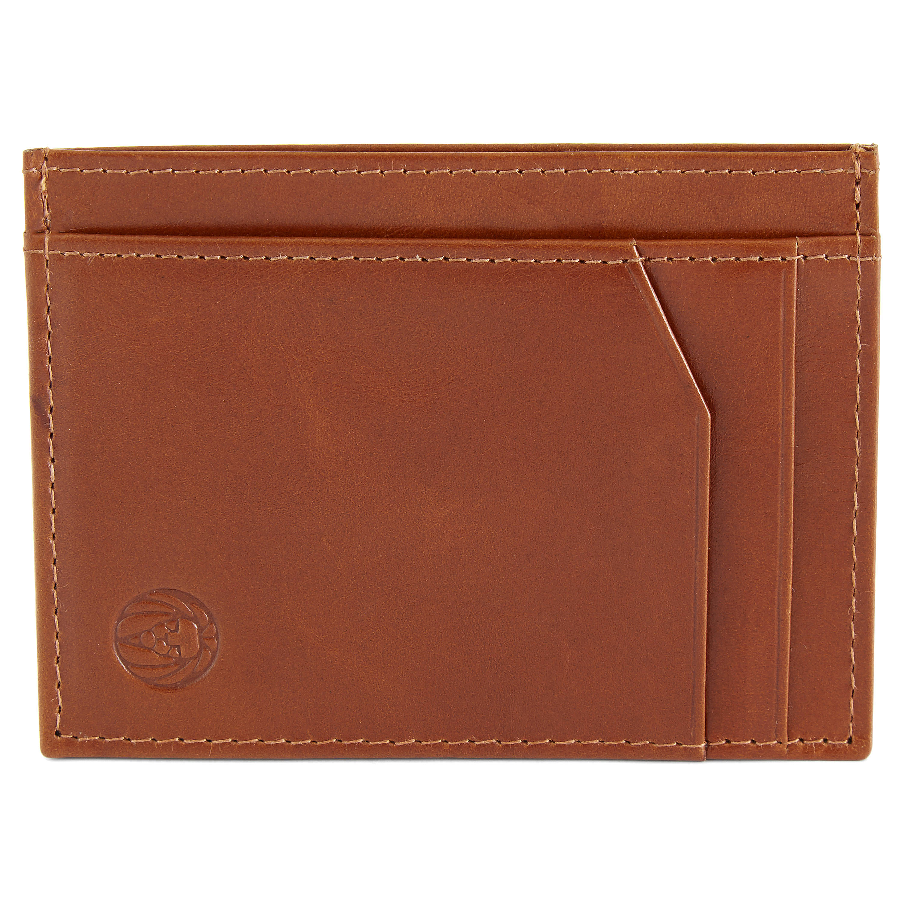 Tankleurige Leren Jasper Kaarthouder - 3