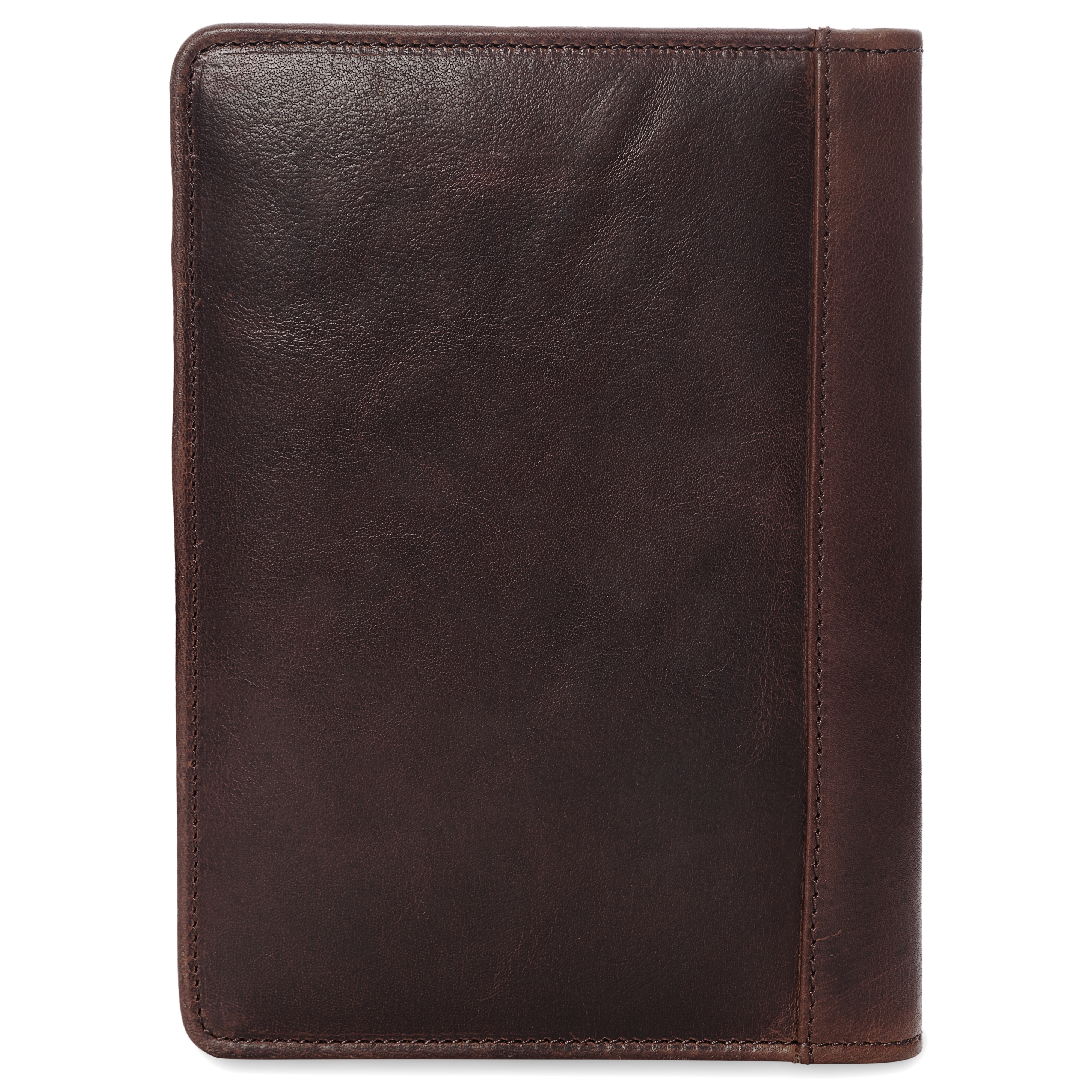 Brown Refillable Buffalo Leather Notebook & Journal Cover - 3