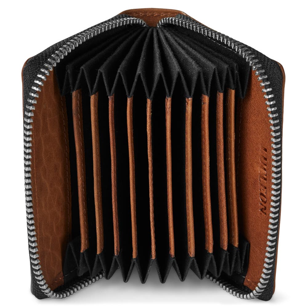 hover: Kasztanowe skórzane etui na karty RFID Cambodia hover: Kasztanowe skórzane etui na karty RFID Cambodia