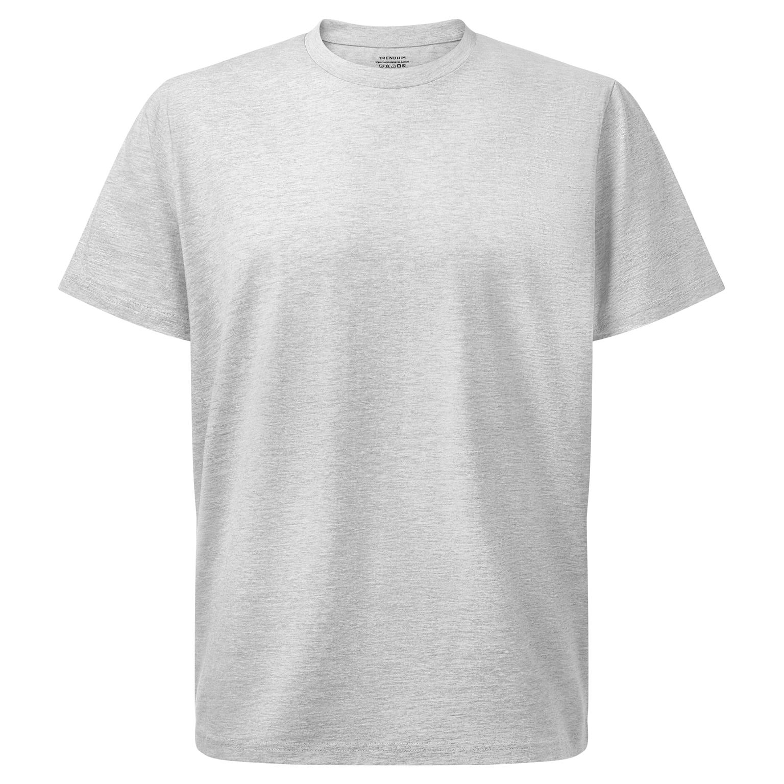 TrueFeel | Ljusgrå t-shirt i premiumbomull TrueFeel | Ljusgrå t-shirt i premiumbomull