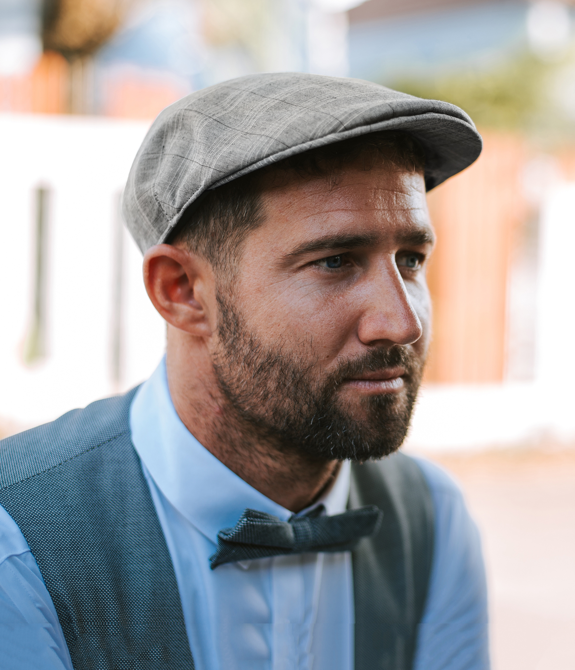 Měkká bavlněná podšívka je pohodlná a prodyšná, zatímco vnější část bekovky odolává opotřebení.