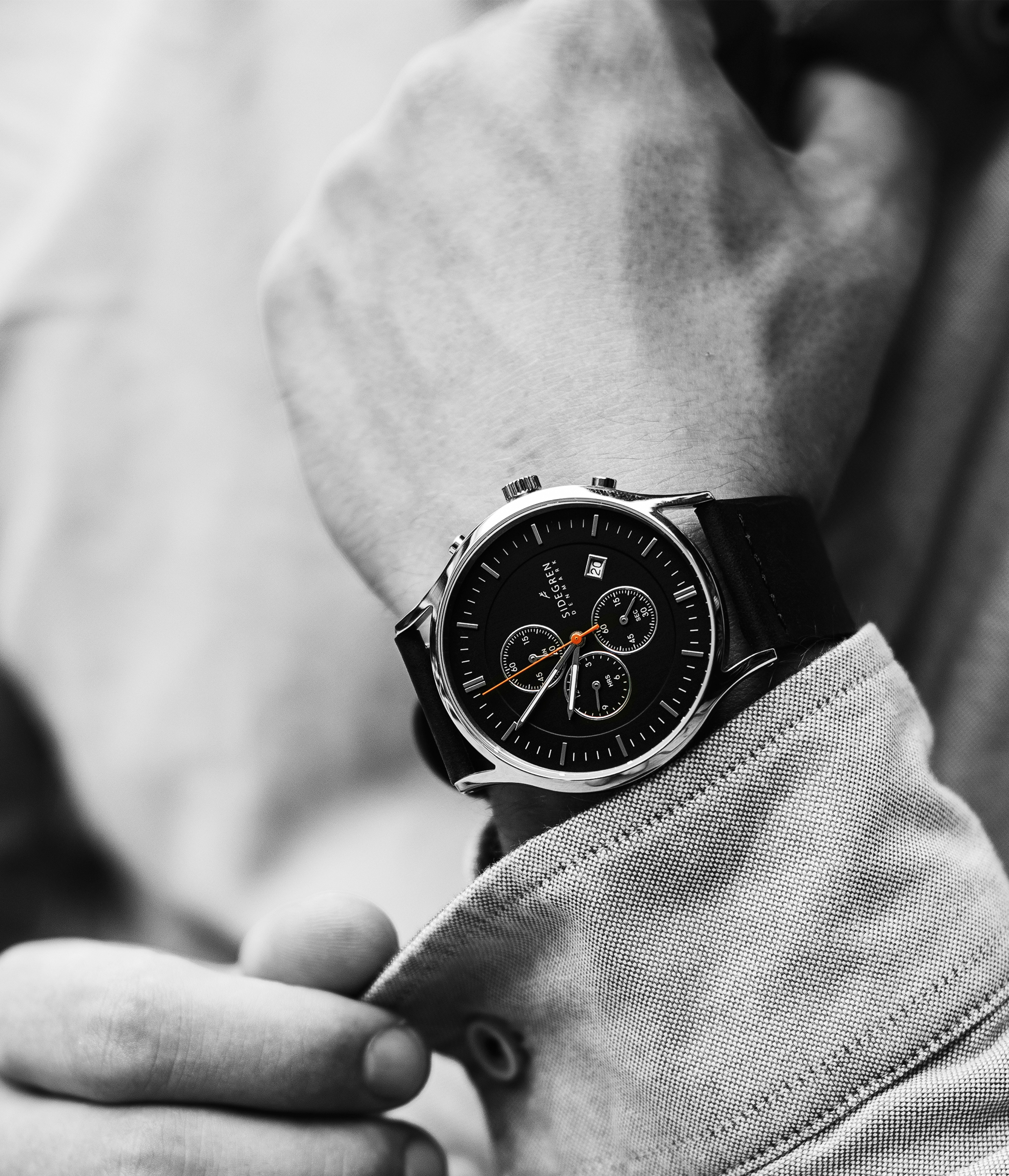 Met een helder Scandinavisch design, is een horloge uit de Revil-collectie altijd de juiste keus, zowel voor op het werk als voor in het weekend.
