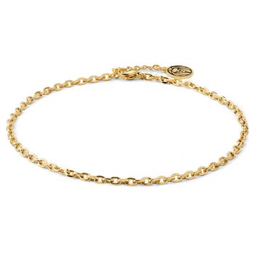 Gold-Tone Stainless Steel Anchor Chain Men's Anklet Gold-Tone Stainless Steel Anchor Chain Men's Anklet
