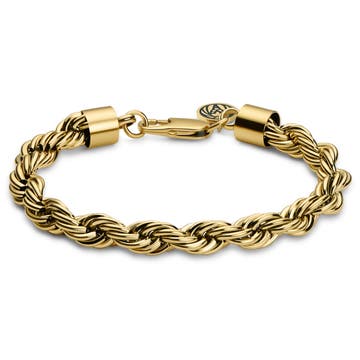 Essentials | 1/3" (8 mm) Gold-Tone Rope Chain Bracelet Essentials | 1/3" (8 mm) Gold-Tone Rope Chain Bracelet