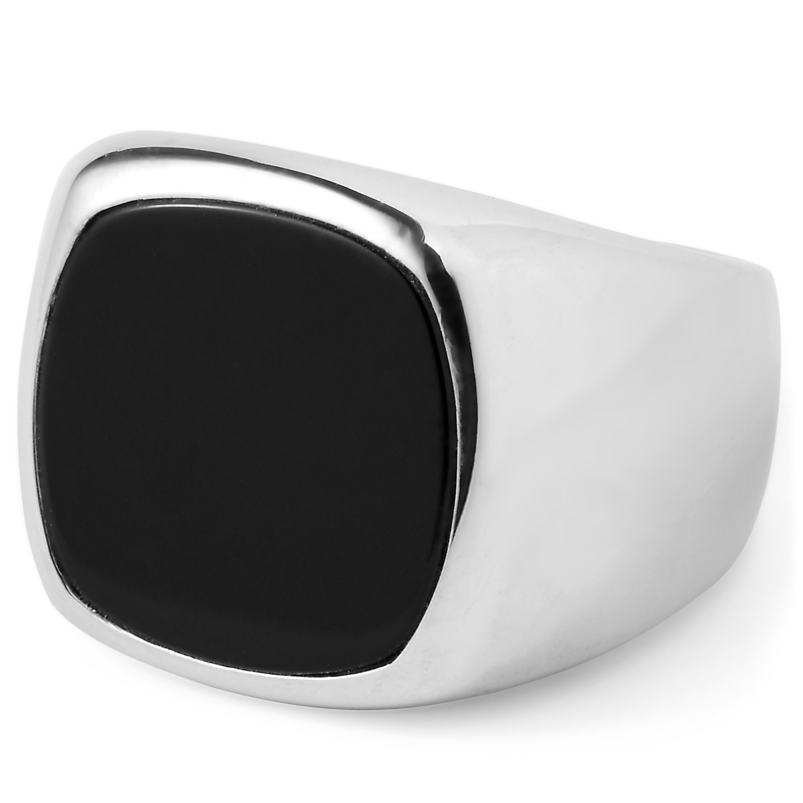 Didelis „Jasper“ sidabrinis 925 klasikinis žiedas