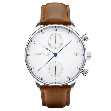 1815 Chronograph | Kirurginteräs & Valkoinen 1815 Chronograph | Kirurginteräs & Valkoinen