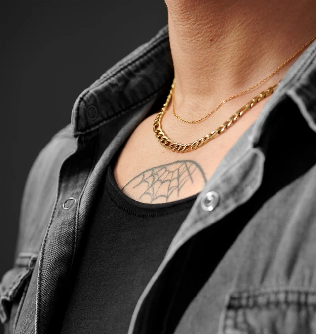 Layered Chain Look Layering Necklaces & Chains - The Ultimate Guide for Men - Trendhim