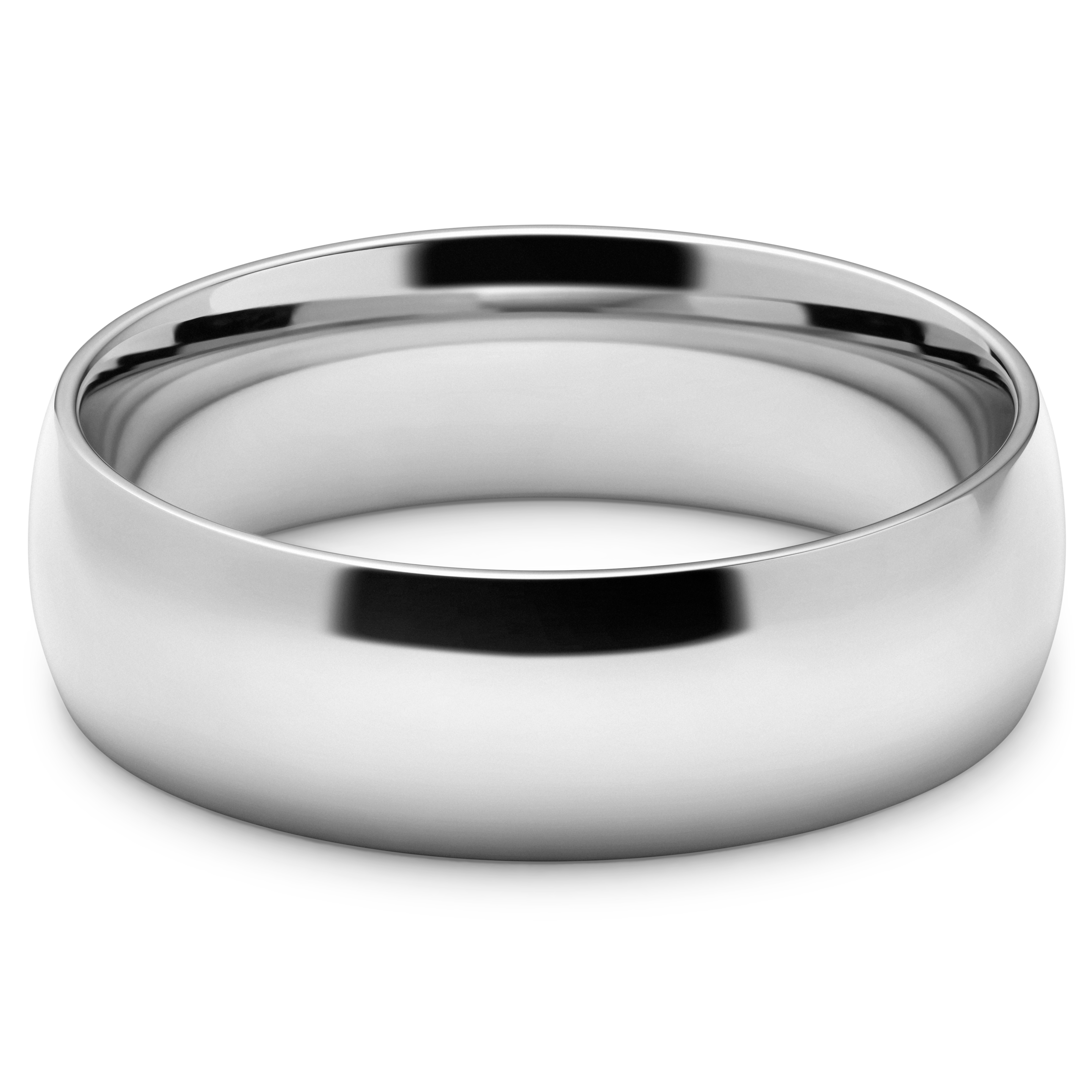 Simple Stainless Steel Ring - 2