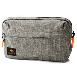 Foldable | Light gray Recycled PET Bum Bag