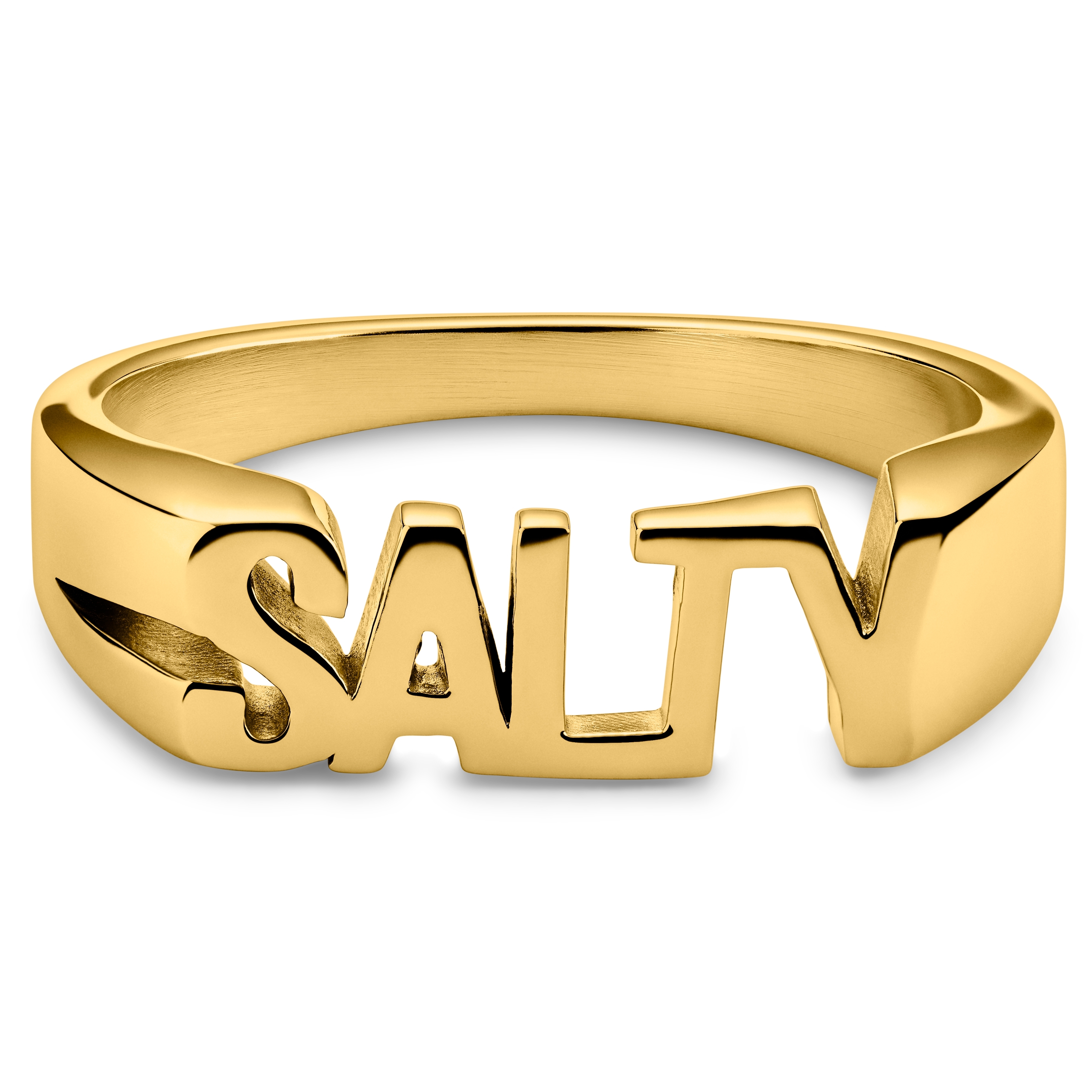 Jaygee | Gold-tone Salty Ring - 2