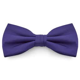 Dark Violet Basic Pre-Tied Bow Tie