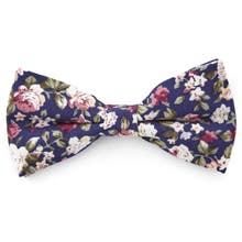 Ferdigknyttede sløyfer i bomull for herrer