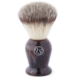 Walnut Brown Synthetic Shaving Brush