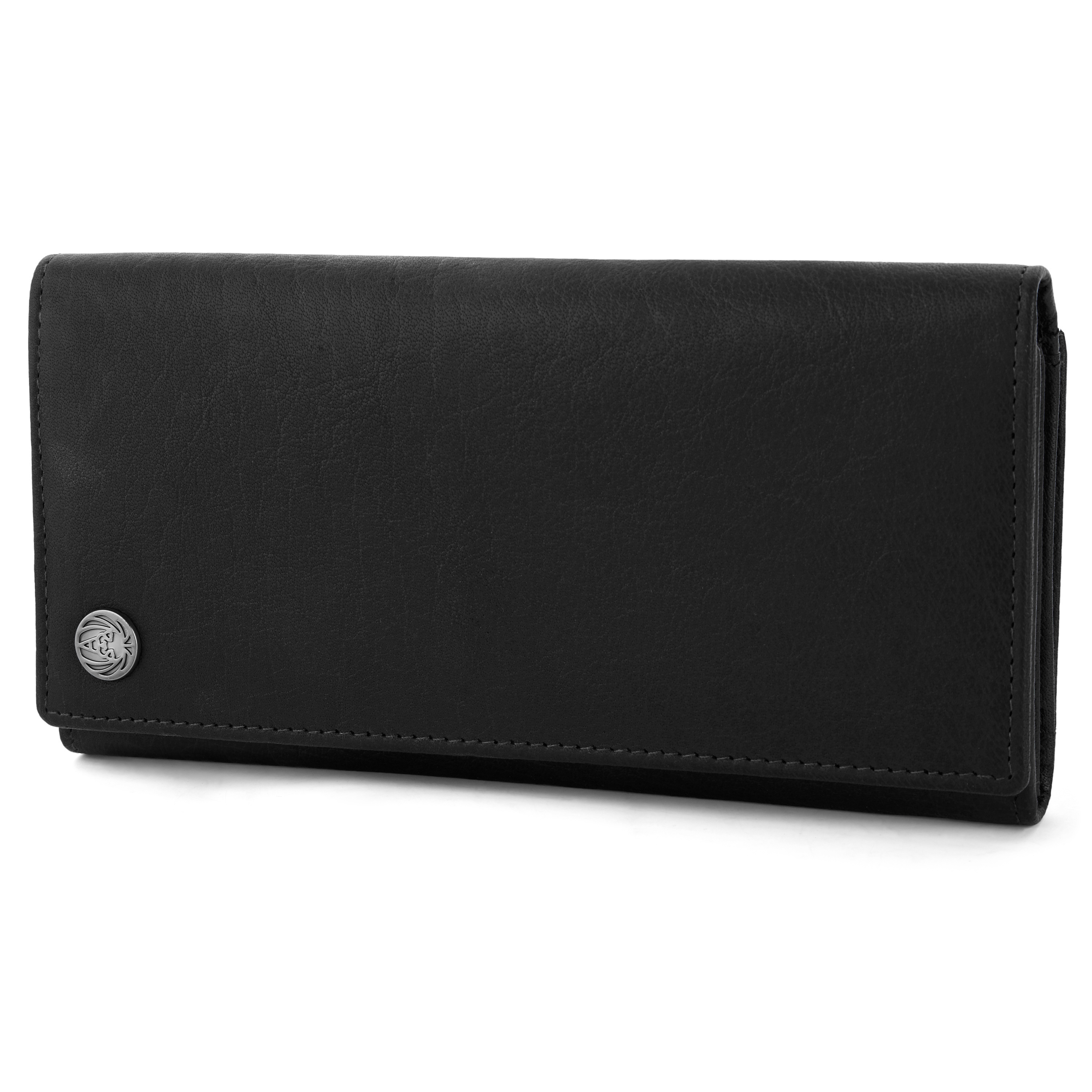 Portafoglio Trifold In Pelle Uomo Con Blocco RFID | Sottile E Minimal, Colore Moss Green Crazy Horse, 8 Scomparti, Regalo