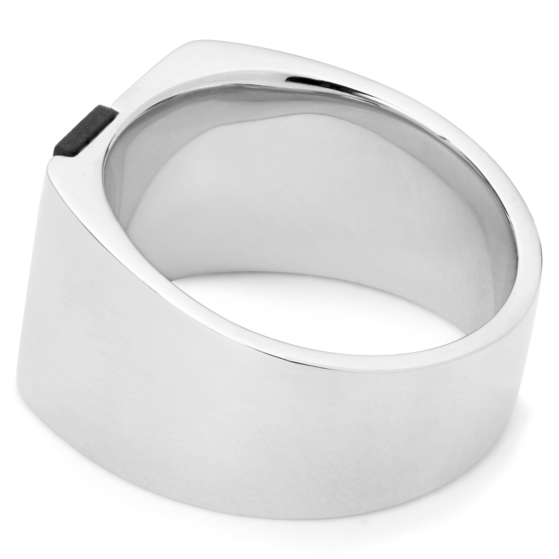 Prsteň s čiernym ónyxom Sanko - 3