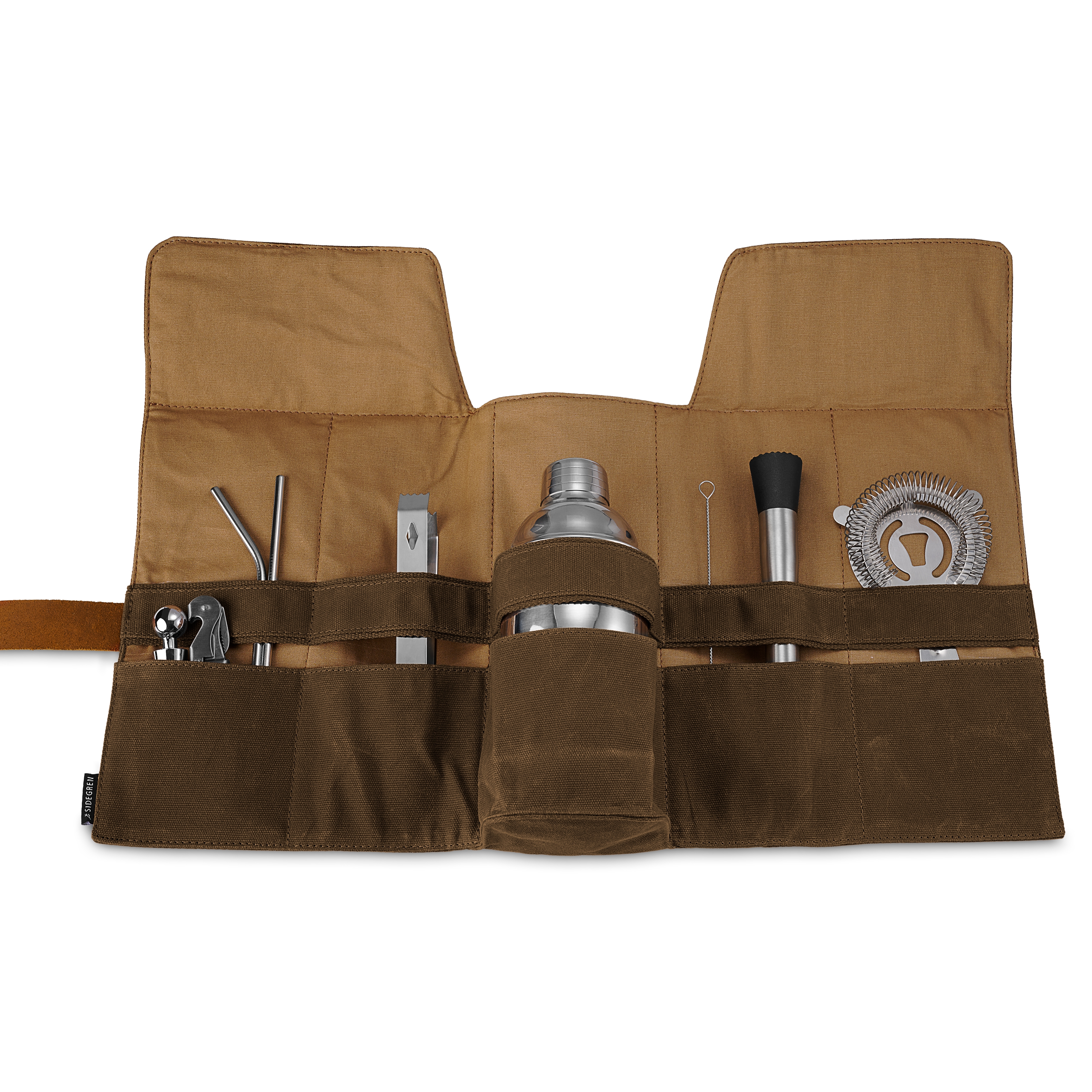 Маслиненозелена барманска чанта - 2