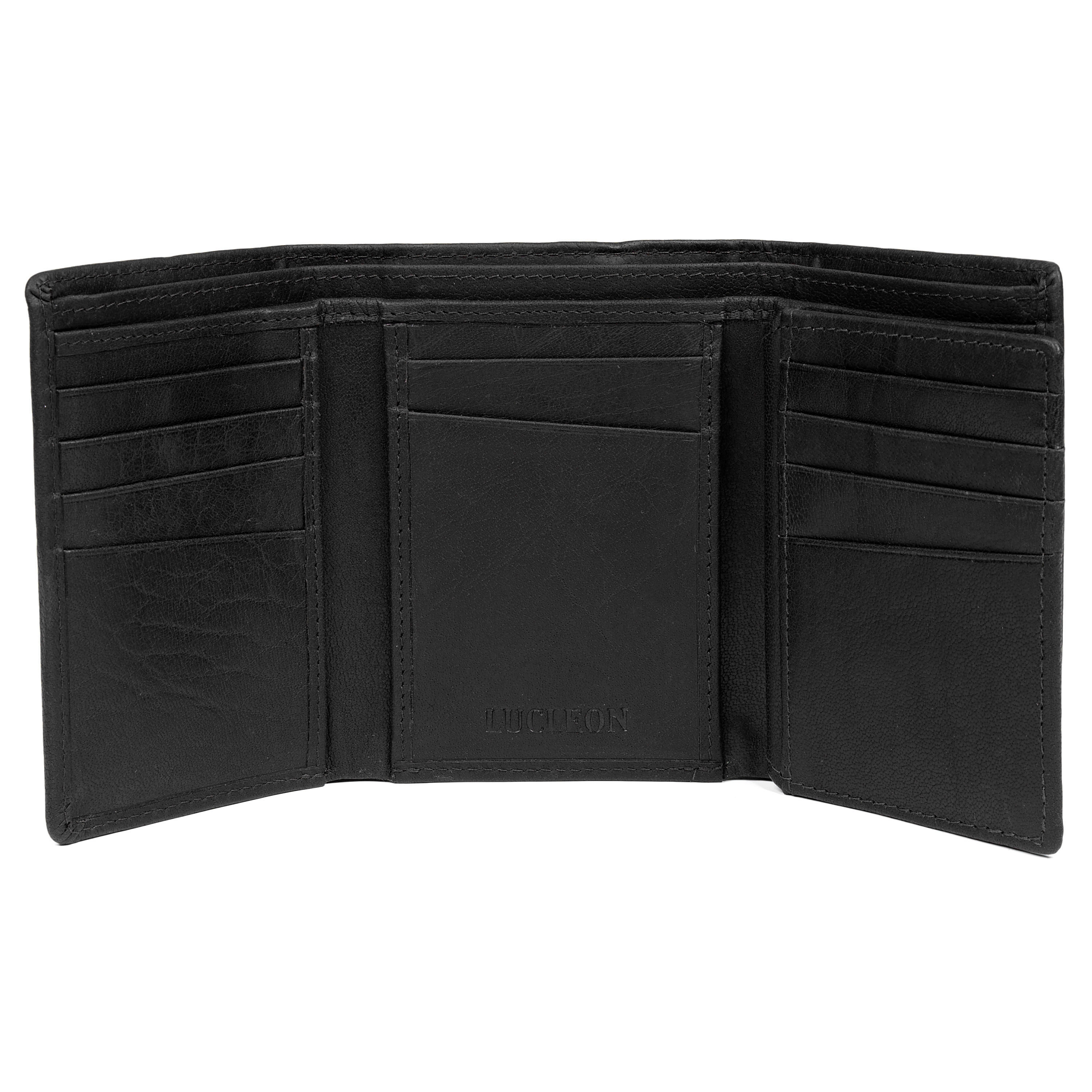 Montreal Maple Black RFID Leather Wallet - 2