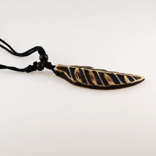 Bladformet Naturhalskæde - 2