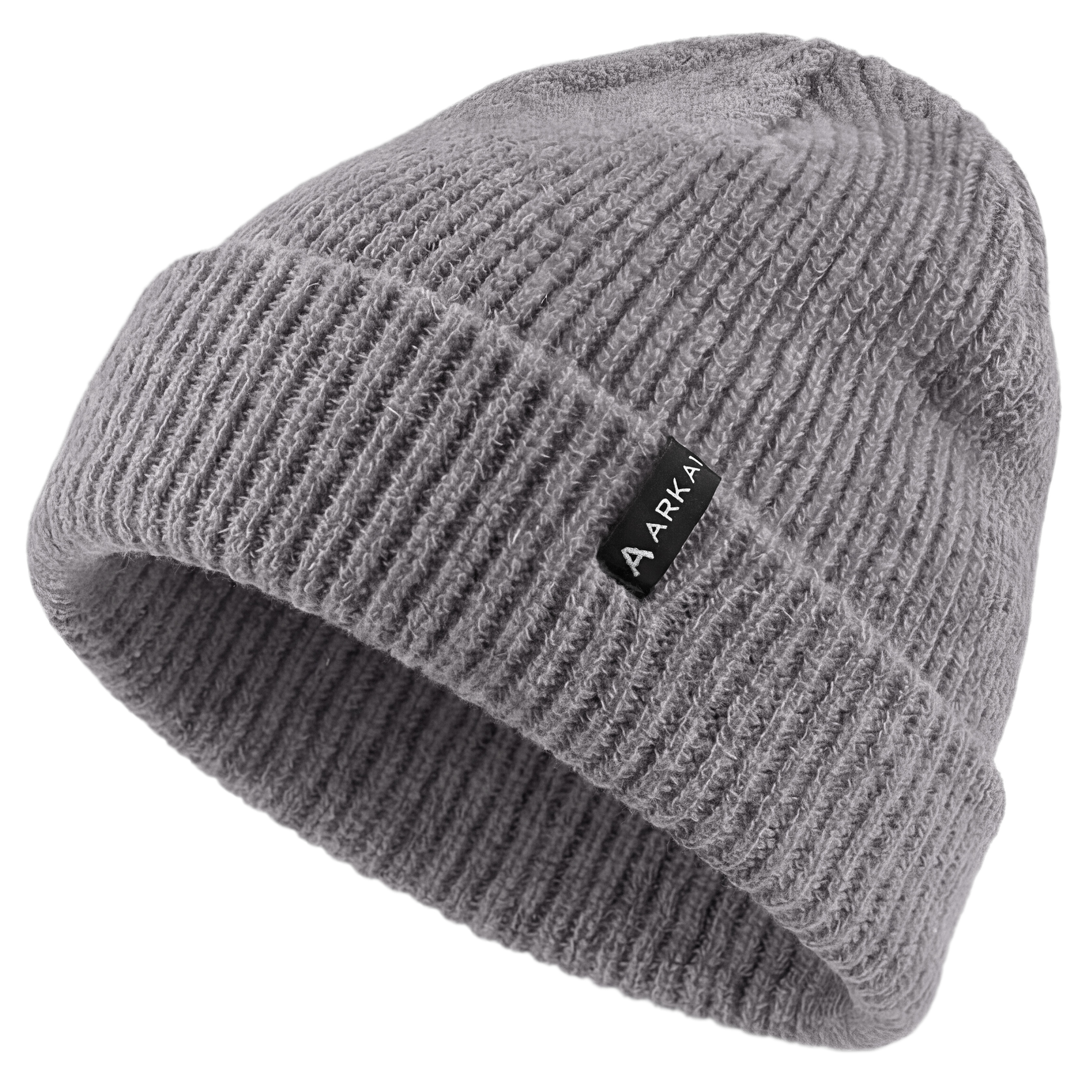 Nordic | Purple Rib-Knit Fisherman Beanie