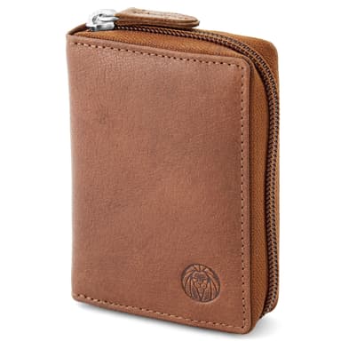Tan California Leather Card Holder Tan California Leather Card Holder